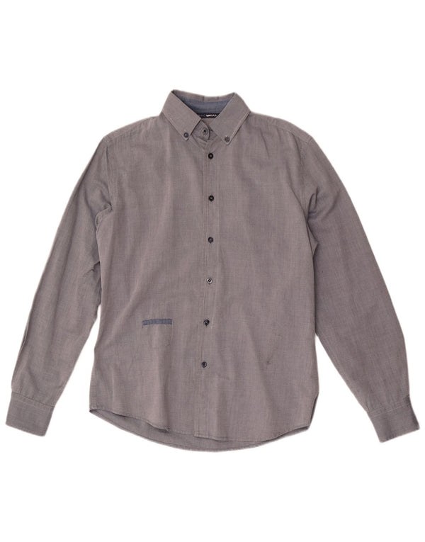 Chemise Homme Gas Gris Moyen Coton