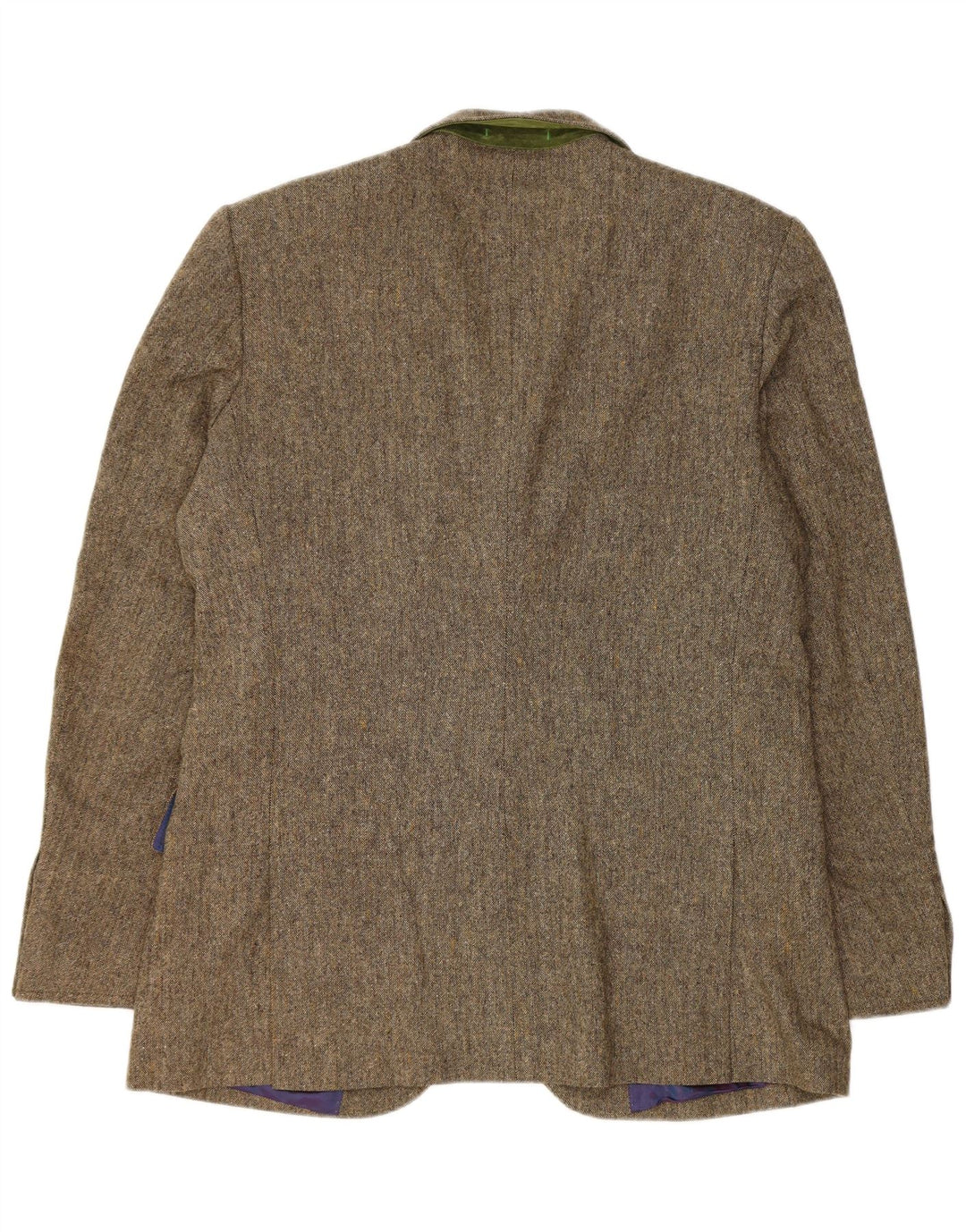 Ted Baker Veste blazer à 2 boutons pour homme Taille 5 XL Marron Polyester