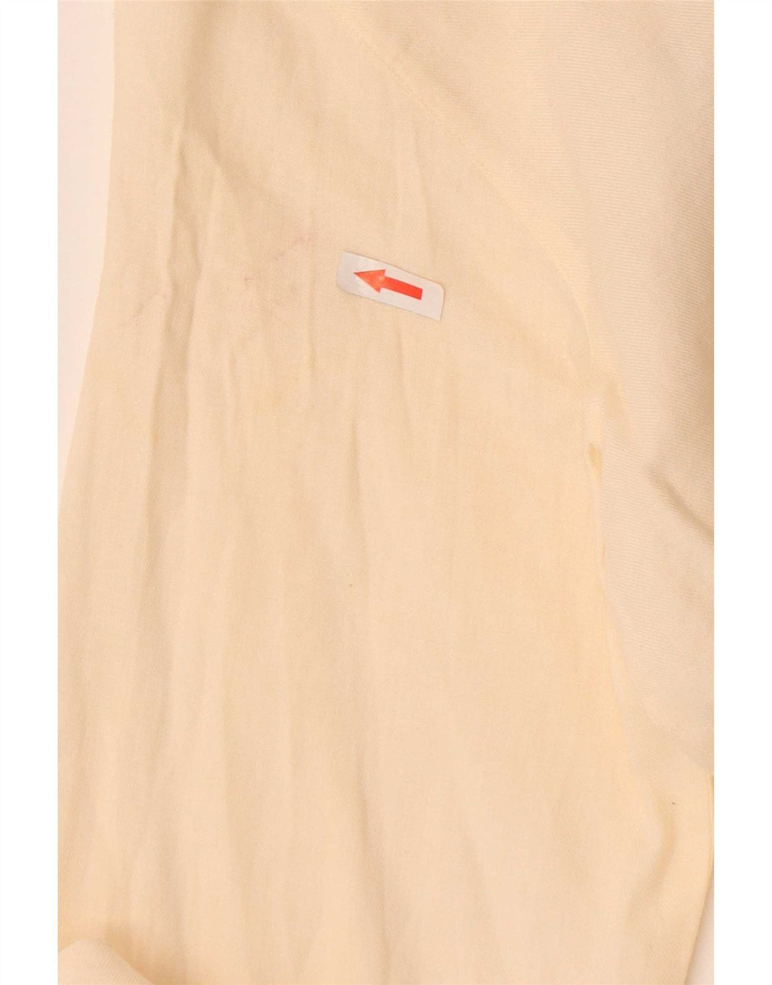 Chemise femme vintage IT 42 Medium Off White Cotton