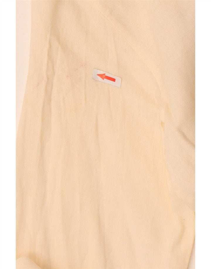 Chemise femme vintage IT 42 Medium Off White Cotton