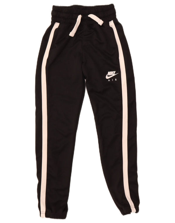 Nike Pantalon de survêtement pour garçon 10-11 ans Noir moyen colour block
