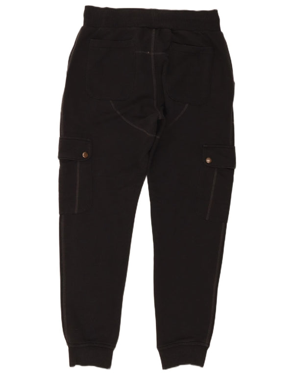 Adidas Pantalon de survêtement cargo pour homme en coton noir Taille S