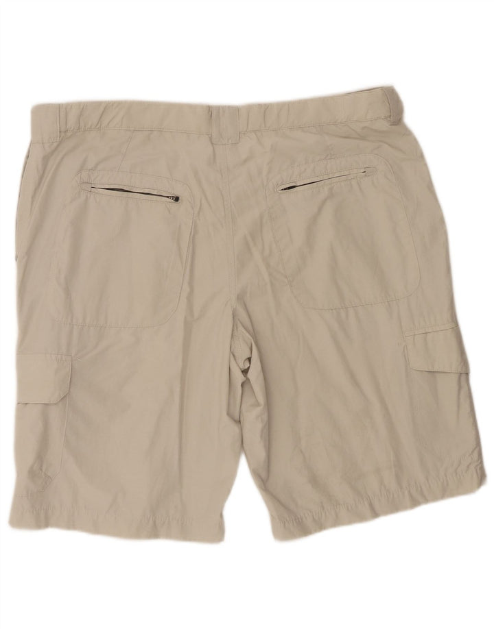 Marks & Spencer Short Cargo Homme W40 XL Coton Beige