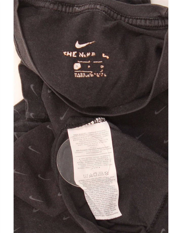 Nike T-shirt graphique pour homme en coton noir Taille S