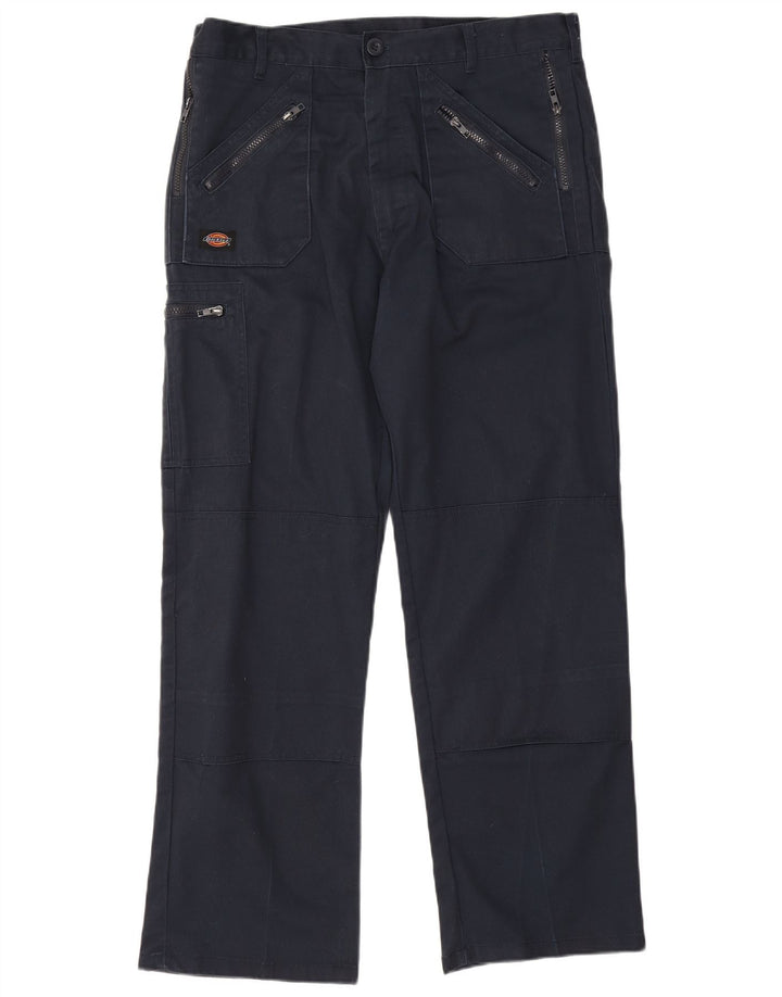 Dickies Pantalon Cargo Droit Homme W34 L31 Bleu Marine Polyester