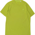 ADIDAS T-shirt Climalite pour hommes, grand vert