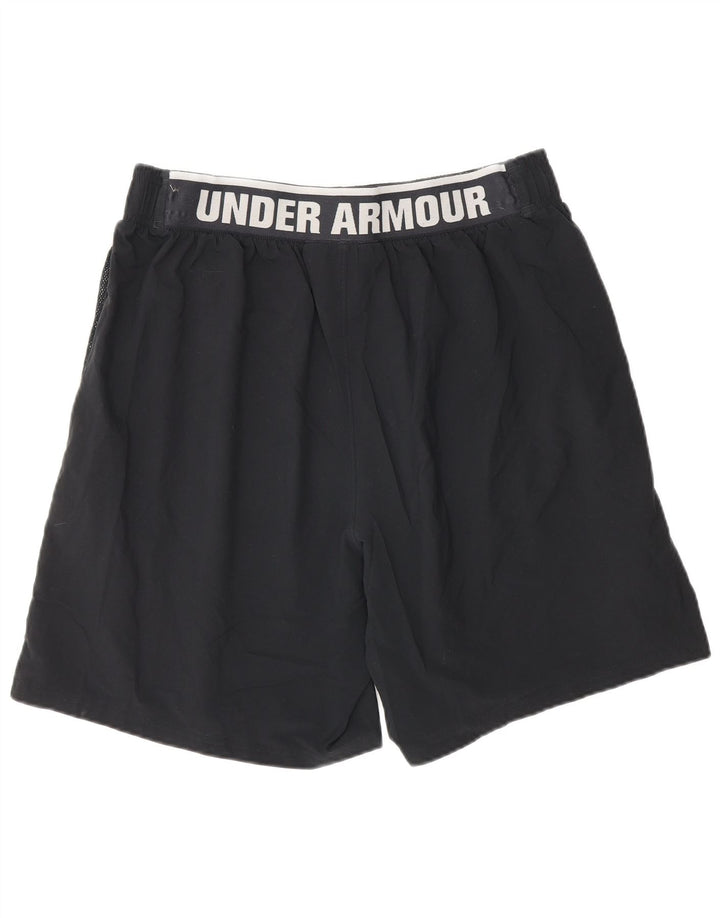 UNDER ARMOUR Short de Sport Heat Gear Graphic Homme XL Noir Polyester