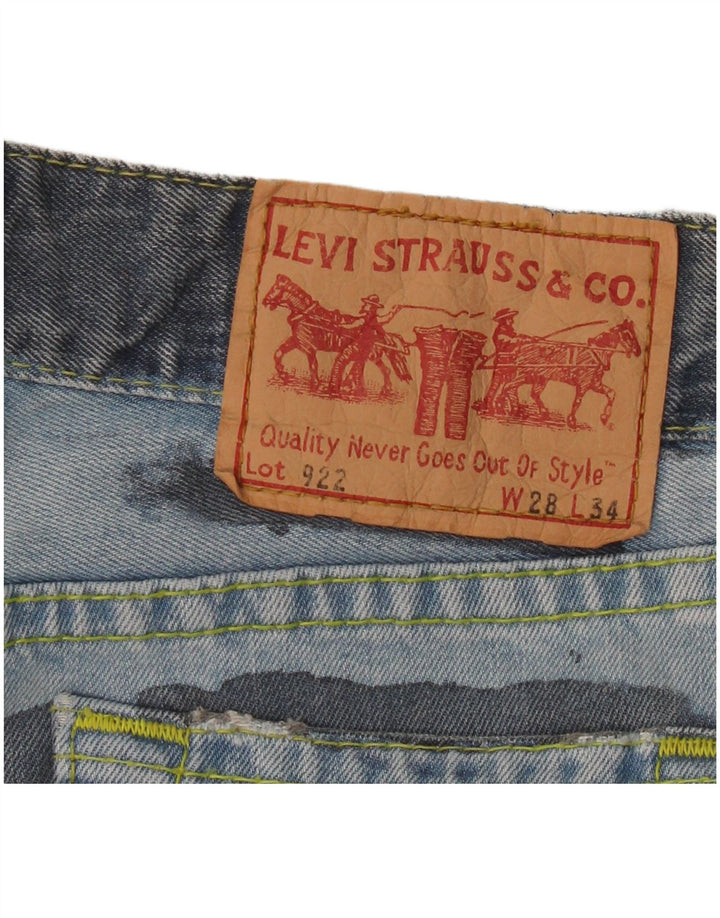 Levi's Jean Droit 922 Femme W28 L30 Bleu Coton