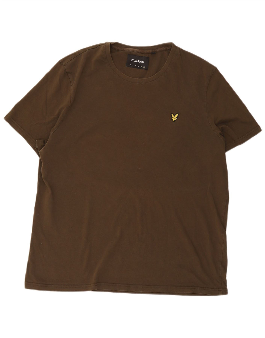 Lyle & Scott T-Shirt Homme Top 2XL Kaki Coton