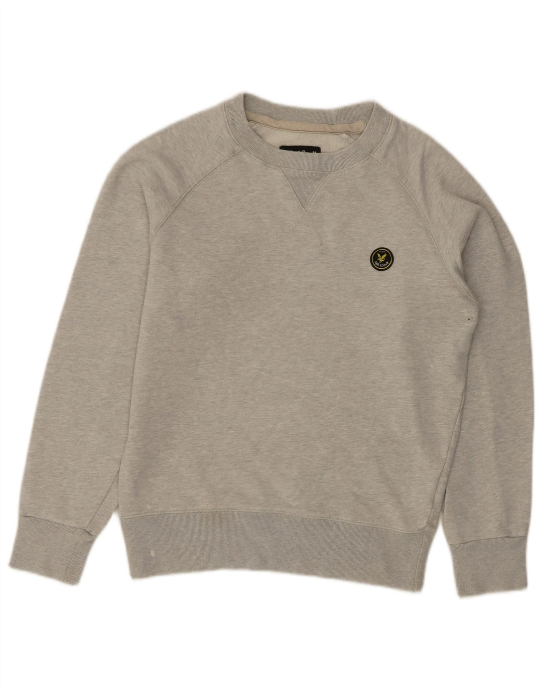 LYLE & SCOTT Sweat-Shirt Homme Petit Gris Coton