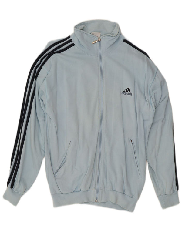 Adidas Veste de survêtement pour homme UK 34/36 Petit Bleu Coton