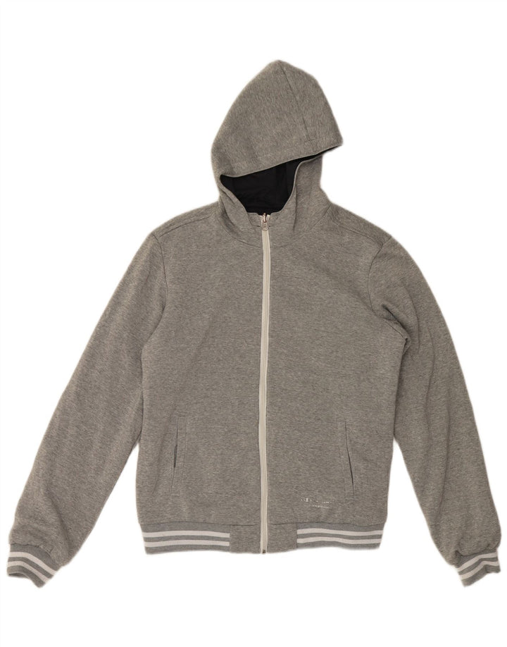 Champion Pull à capuche zippé pour homme XL Gris