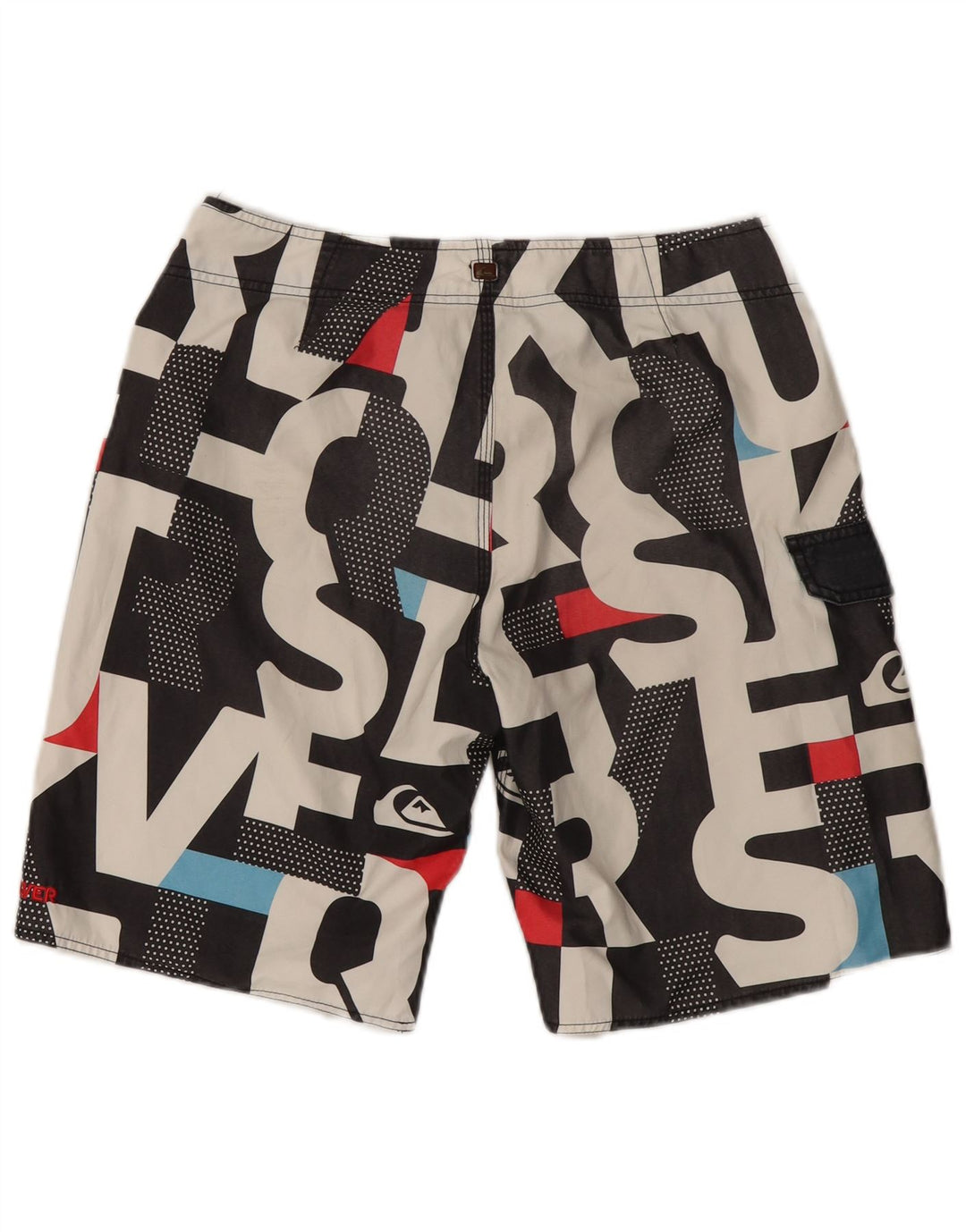 Quiksilver Short de Bain Graphique Homme Noir Moyen Polyester