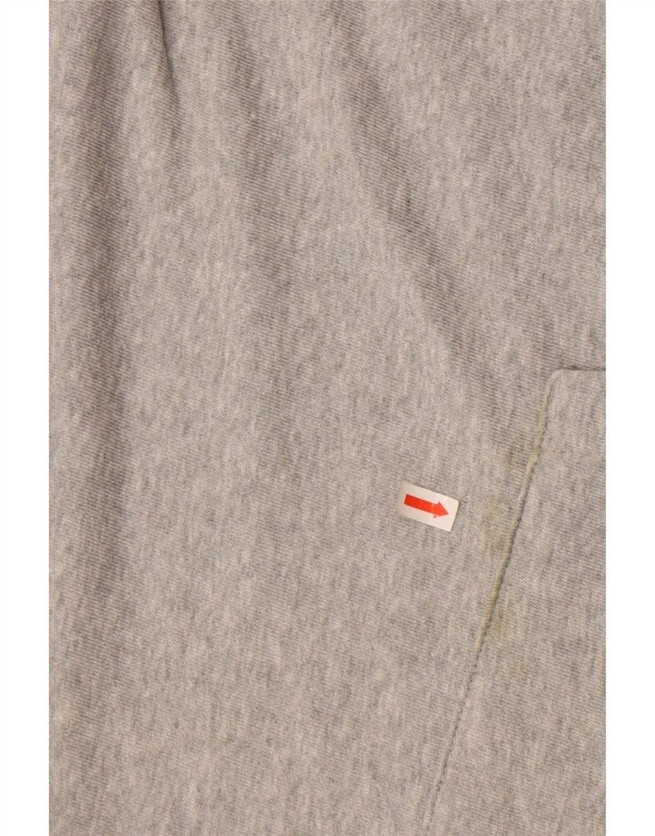 Nike Pull à capuche Dri Fit pour homme en coton gris moyen