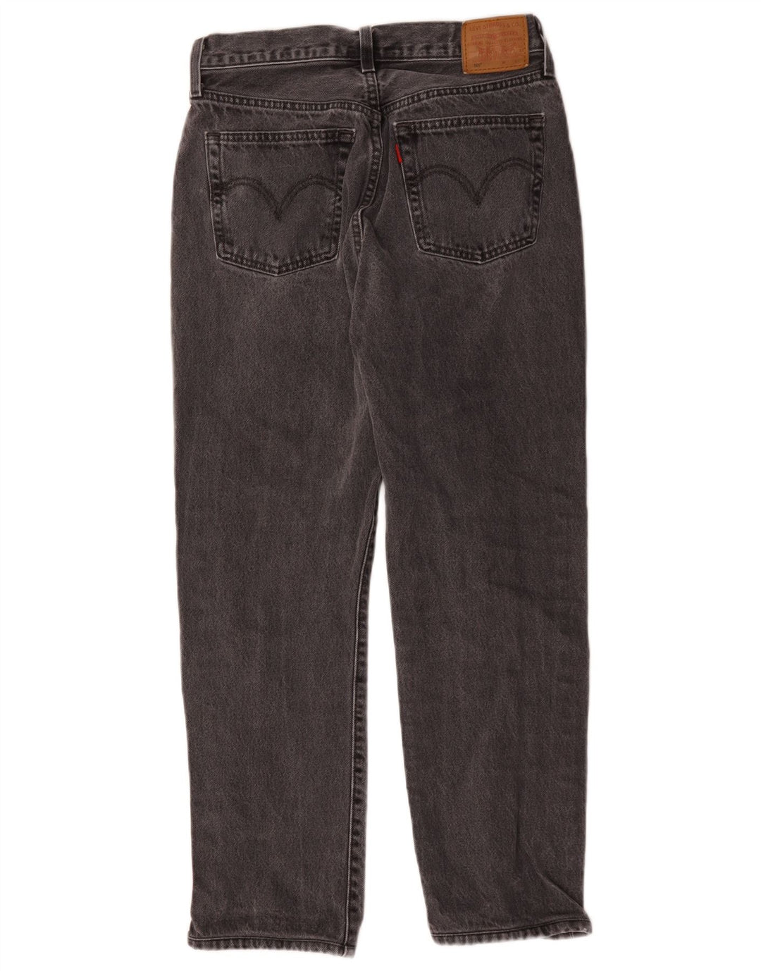Levi's Jean Droit 501 Femme W28 L26 Gris Coton