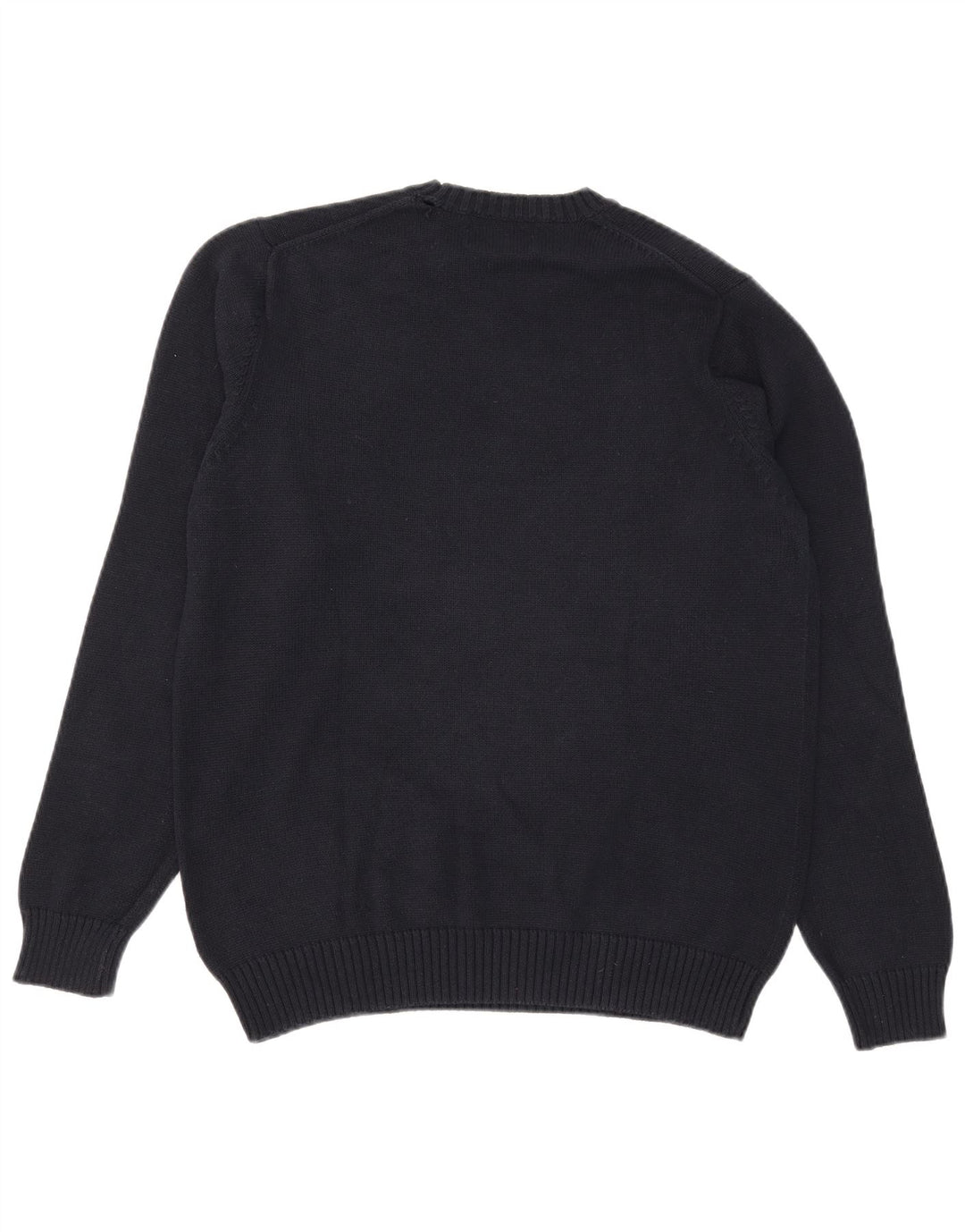 Marks & Spencer Pull à col rond Blue Harbour pour homme, petit bleu marine