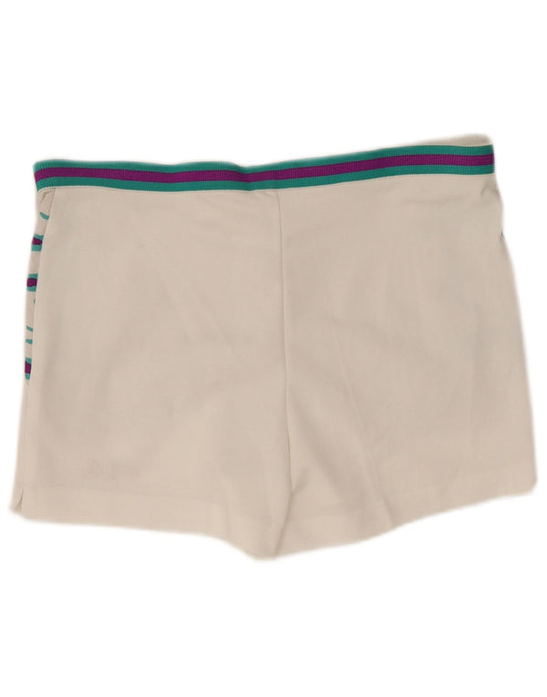 Fila Short Chino Homme IT 48 Medium W33 Blanc Rayé