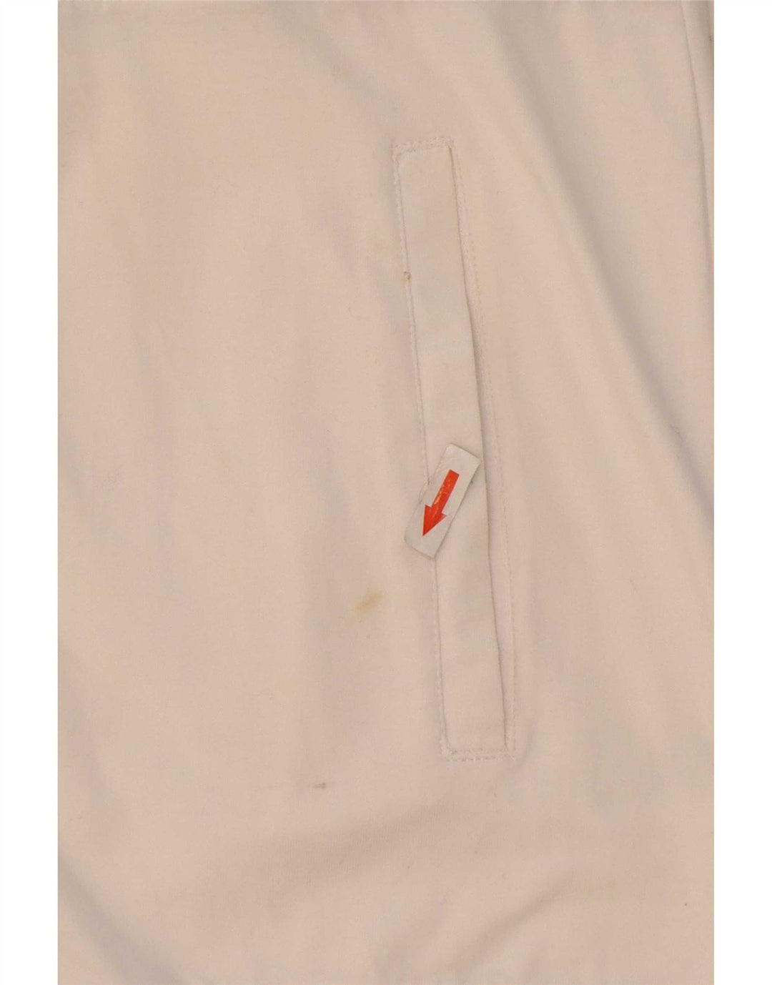 Fila Veste de survêtement pour homme en coton color block Small Blanc