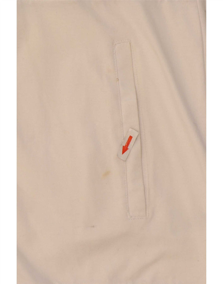 Fila Veste de survêtement pour homme en coton color block Small Blanc