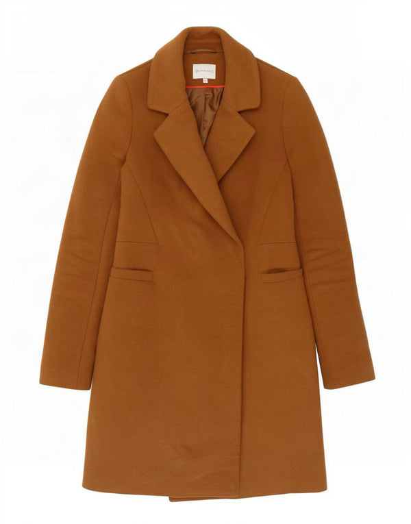Warehouse Manteau surdimensionné pour femme UK 6 XS Marron
