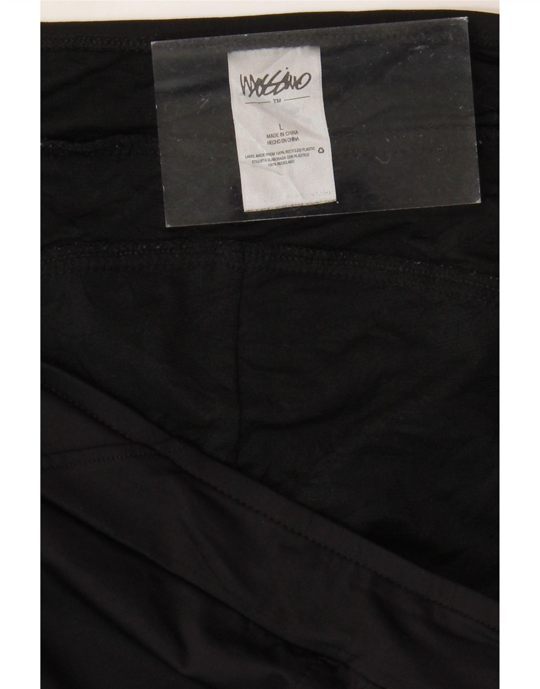 MOSSIMO Womens Sport Shorts UK 14 Large  Black Nylon Vintage Mossimo and Second-Hand Mossimo from Messina Hembry 