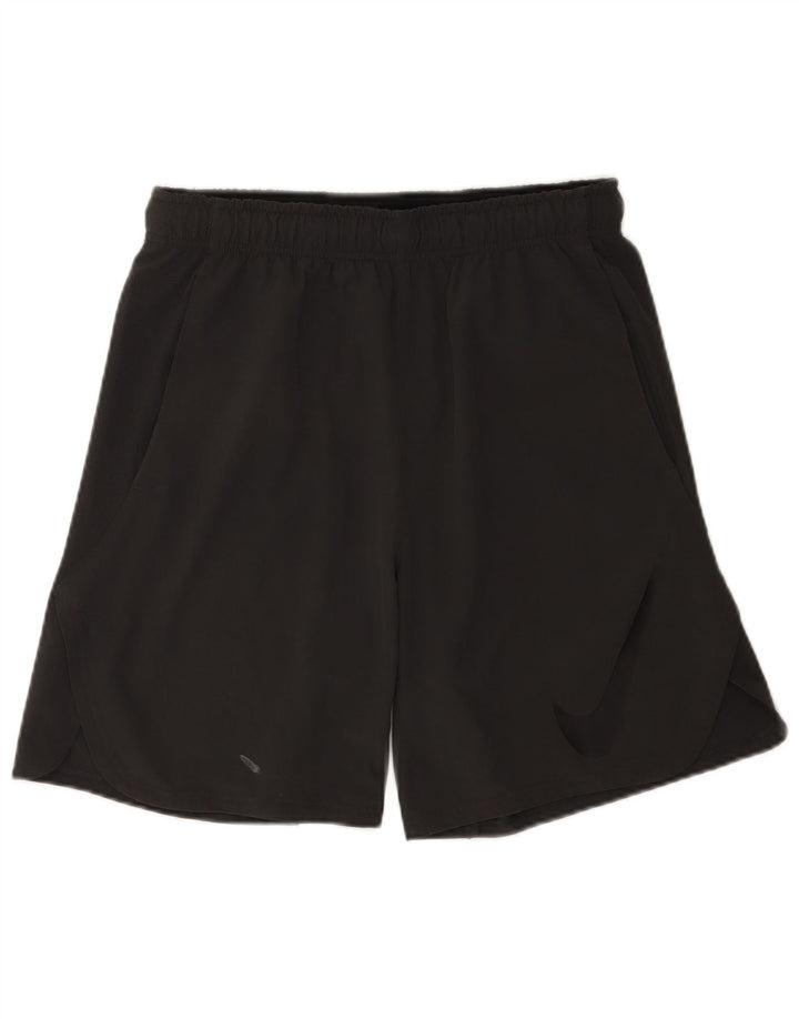 Short de sport Nike Dri Fit Graphic pour homme, gris moyen, en polyester