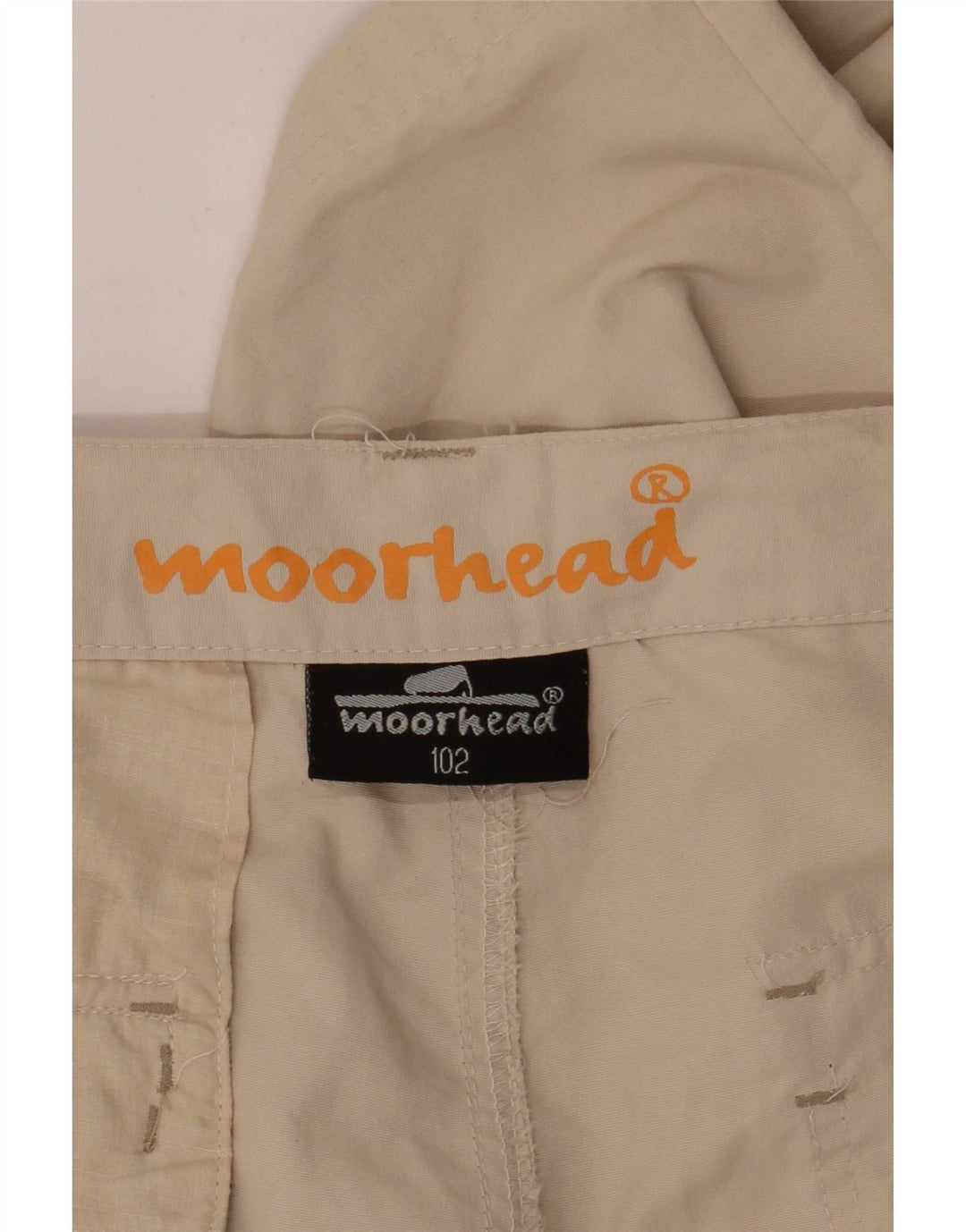 Moorhead Pantalon Cargo Droit Homme W34 L34 Beige Polyamide