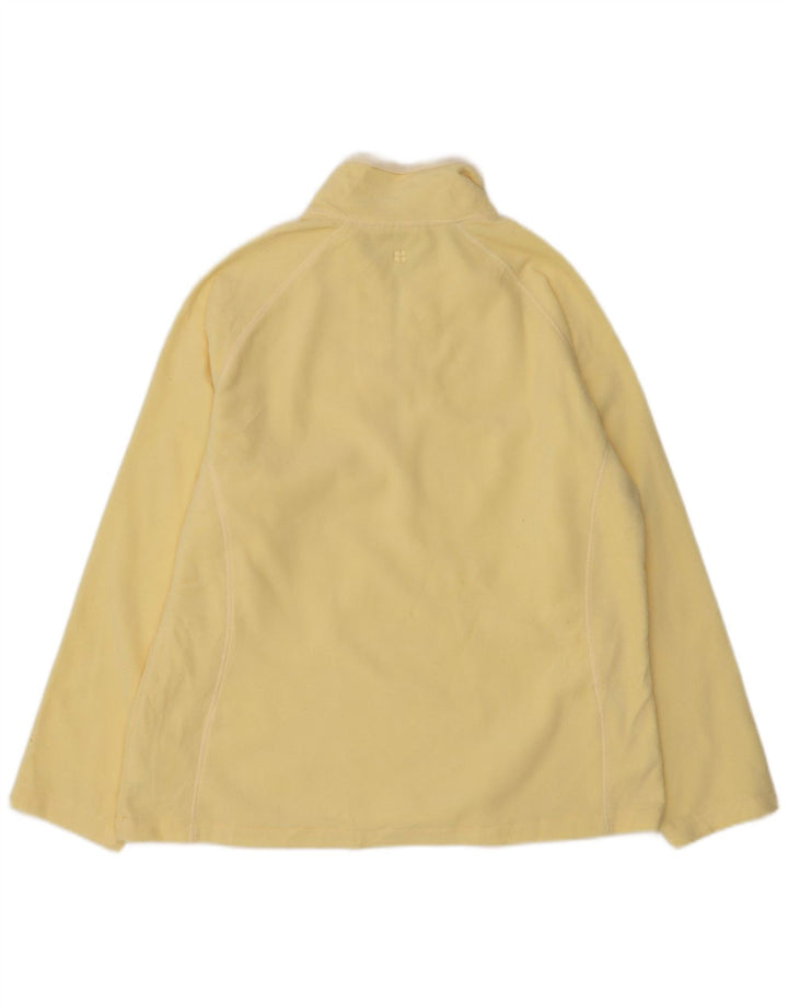 Mountain Warehouse Pull polaire à col zippé pour femme UK 16 Large Jaune