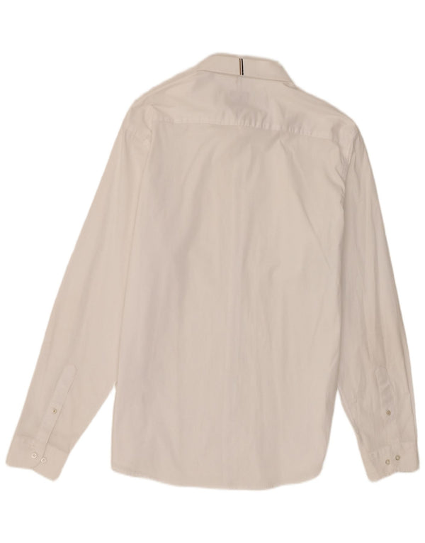 Hugo Boss Chemise coupe régulière pour hommes 3XL Coton blanc