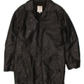CONBIPEL Manteau en Cuir Homme IT 46 Petit Cuir Noir
