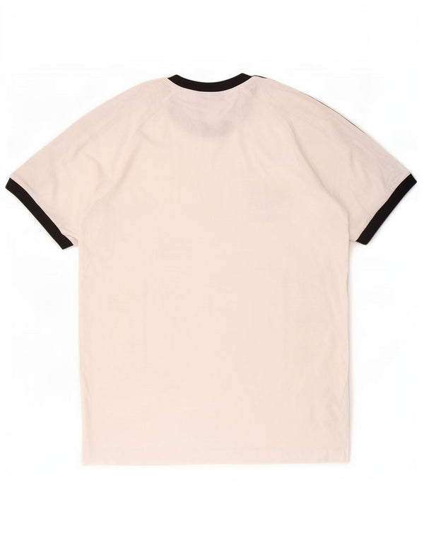 Adidas T-Shirt Homme Haut Grand Coton Blanc