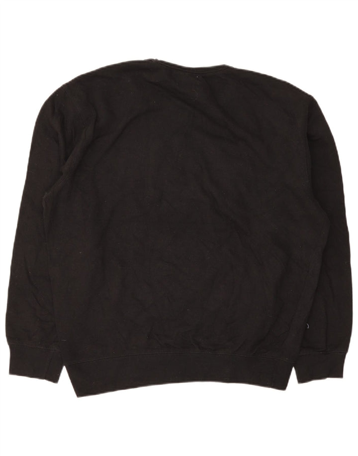 Gap Sweat-Shirt Graphique Homme Noir Moyen Coton