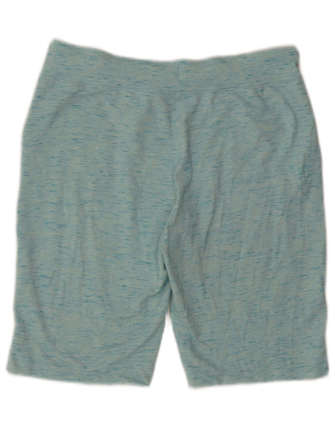 EDDIE BAUER Short de Sport Homme Bleu Moyen Coton Chiné