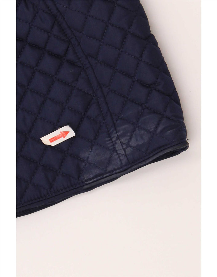 Joules Gilet matelassé fille 7-8 ans Bleu marine Polyester