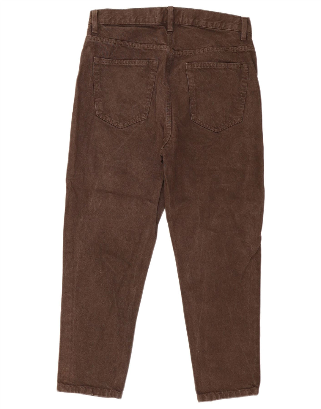 ZARA Jean court pour homme EU 40 Medium W31 L25 Marron Coton