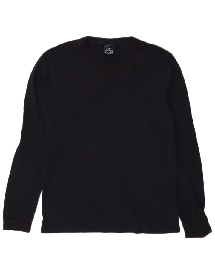 Champion Haut à manches longues pour homme Bleu marine Taille L