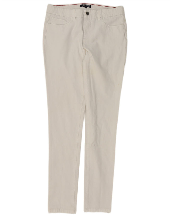 TOMMY HILFIGER Jean skinny pour femme US 6 Medium W28 L30 Coton blanc
