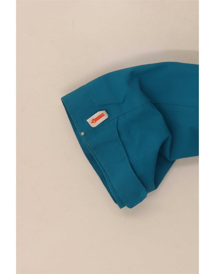 The North Face Veste de pluie à capuche pour femme UK 16 Large Bleu Polyester