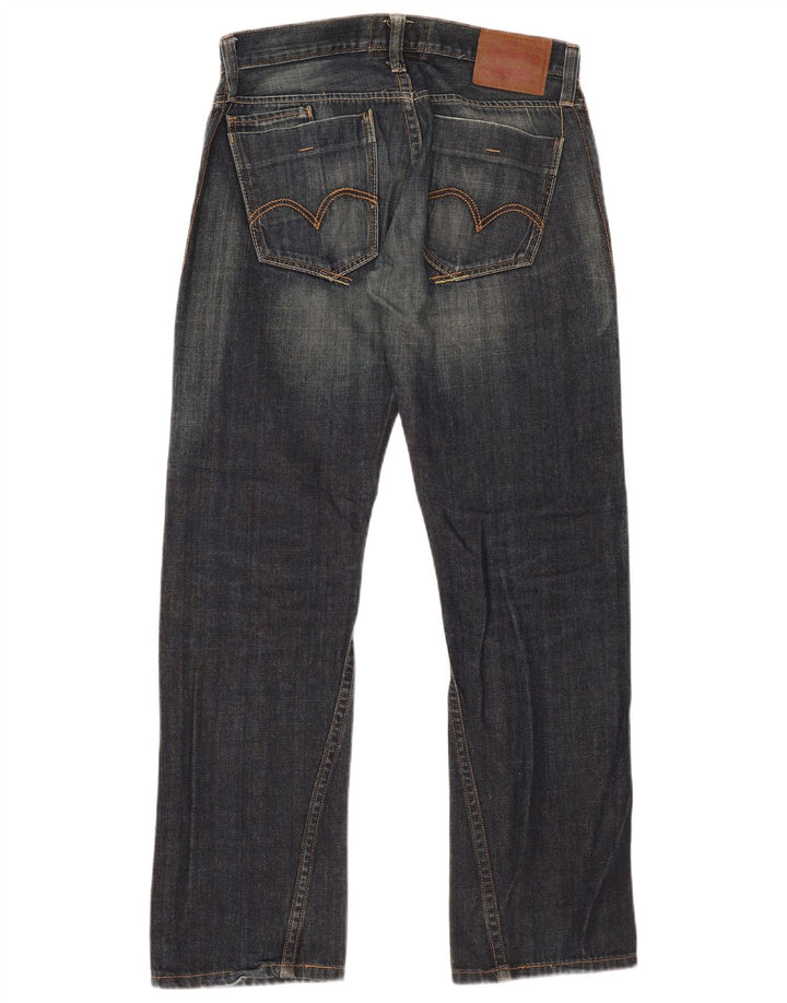Levi's Jean Slim Droit Homme W32 L32 Bleu Marine Coton
