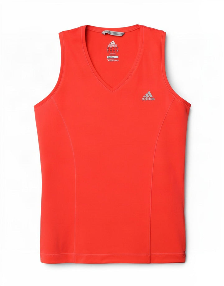 Adidas Clima 365 Débardeur pour femme UK 14 Rouge moyen