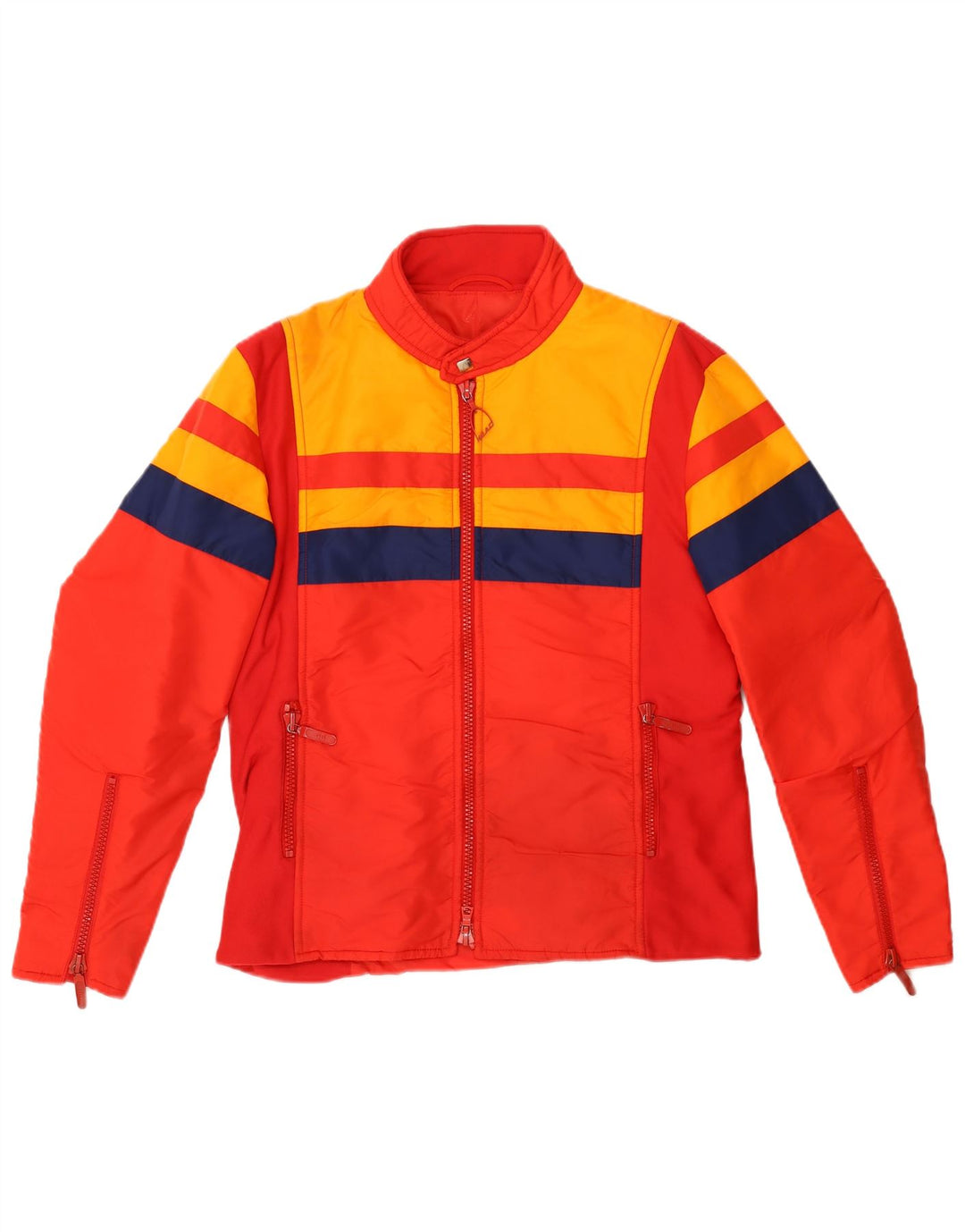 HEAD Veste de ski pour homme EU 52 Large Rouge Colourblock