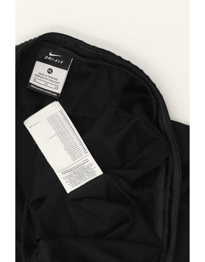 Nike Short de sport Dri Fit pour homme XL Noir Polyester
