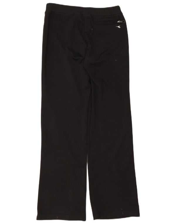 Diadora Pantalon de survêtement pour femme UK 12 Medium Noir Polyester