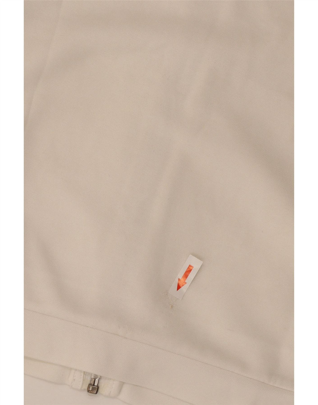 Puma Veste de survêtement surdimensionnée pour femme UK 10 Petit Blanc Polyester