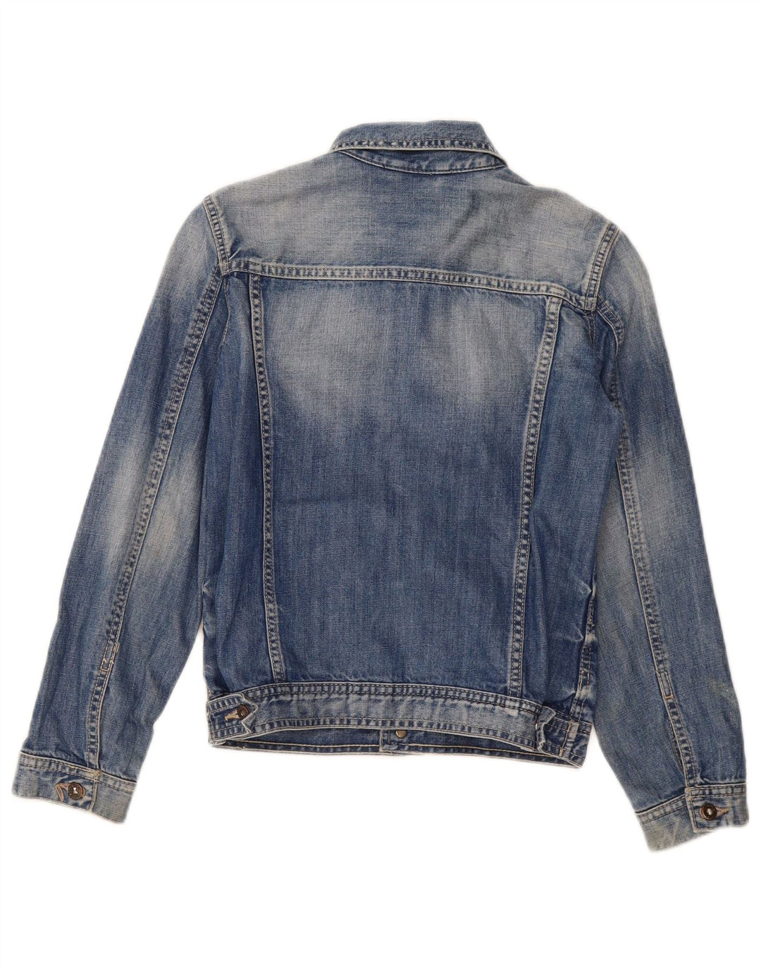 PEPE JEANS Veste en jean garçon 9-10 ans Bleu Coton