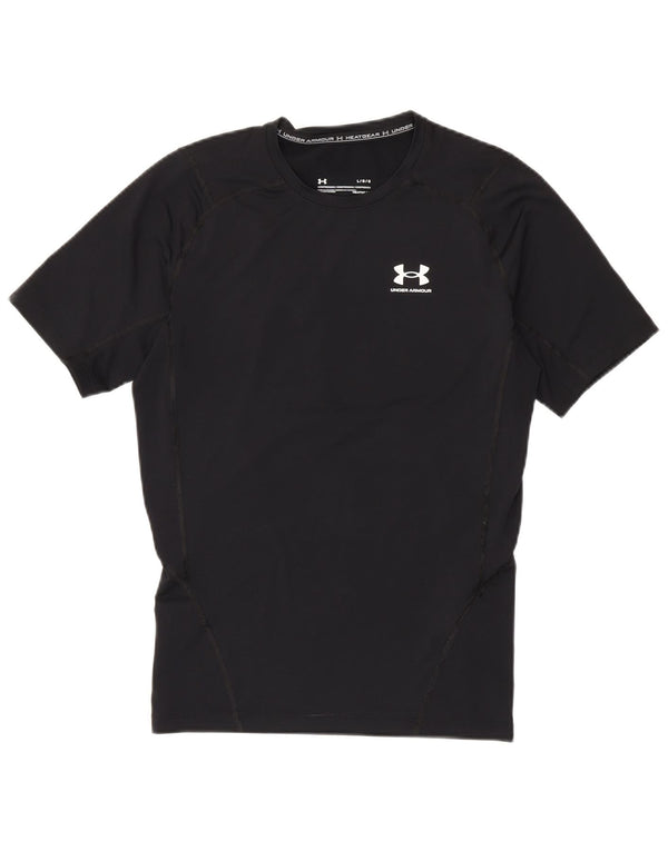 Under Armour Heat Gear T-Shirt Haut Homme Noir Polyester