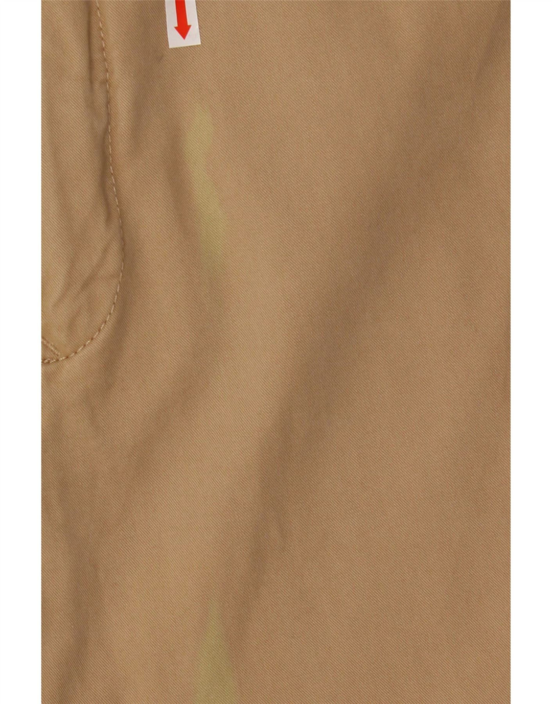 TOMMY HILFIGER Pantalon Chino Droit Homme W38 L32 Beige Coton