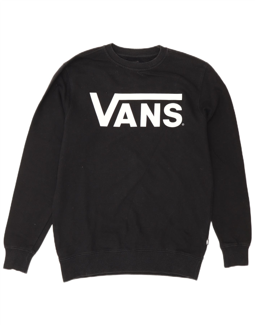 Vans Sweat-shirt graphique pour hommes, petit coton noir