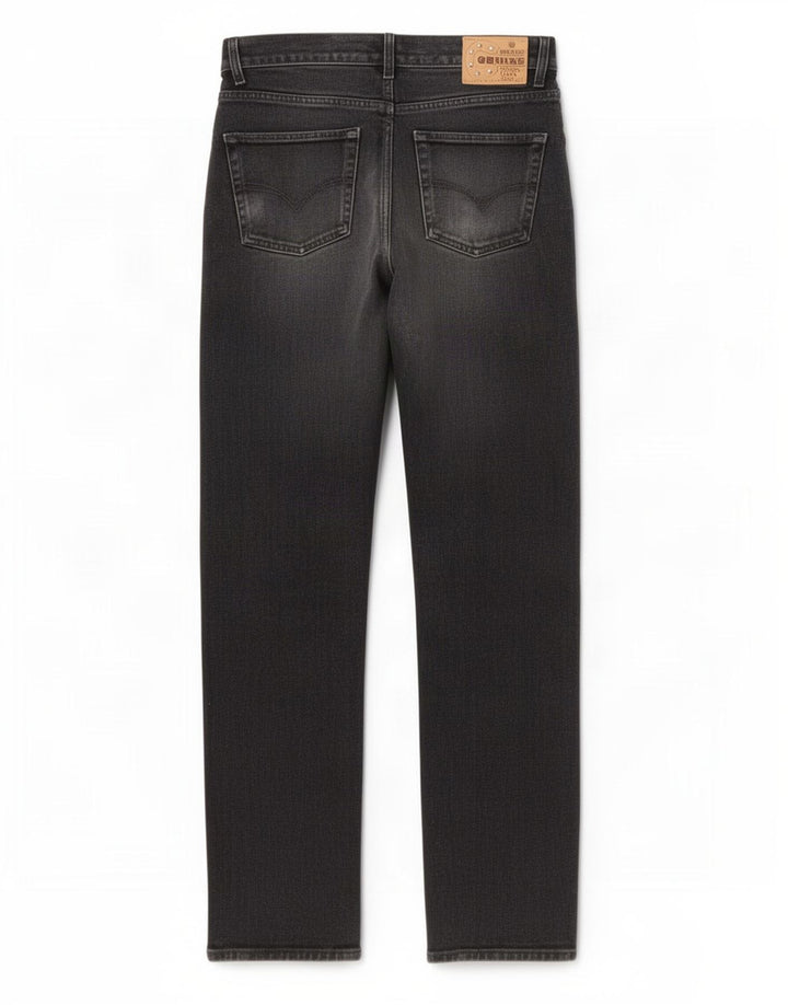 Diesel Jean Droit Homme W32 L31 Noir Coton