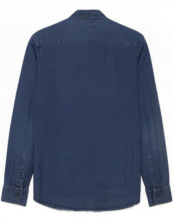 Chemise homme French Connection Small Bleu Coton
